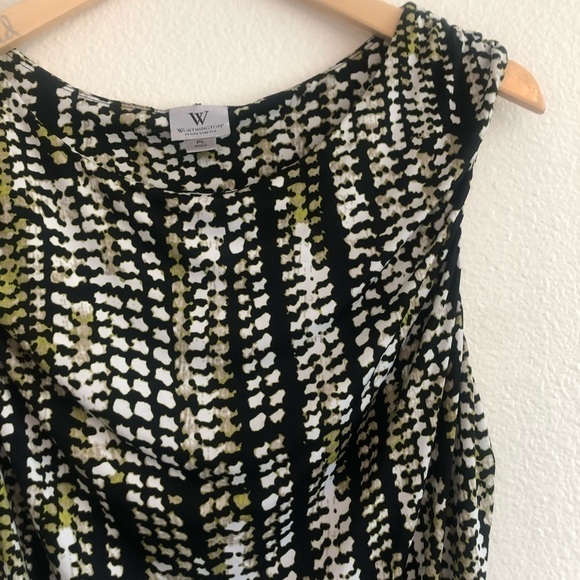 PETITE Worthington Stretch Tank Top - Picture 3 of 6